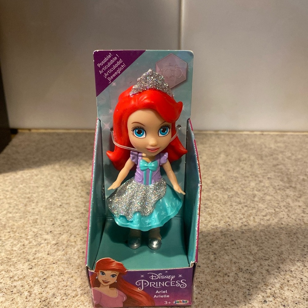Mini Ariel Disney Princess new in package moveable arms, legs, and head